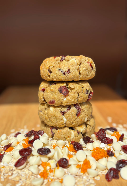 Cranberry, Orange, White Chocolate Oatmeal (aka "Cranberry Crush")